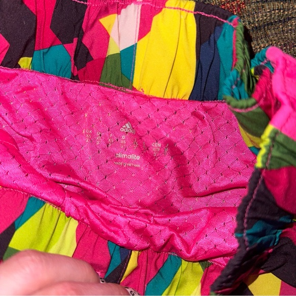 Adidas Colorful Atheltic Shorts with built in underwear - Picture 6 of 7